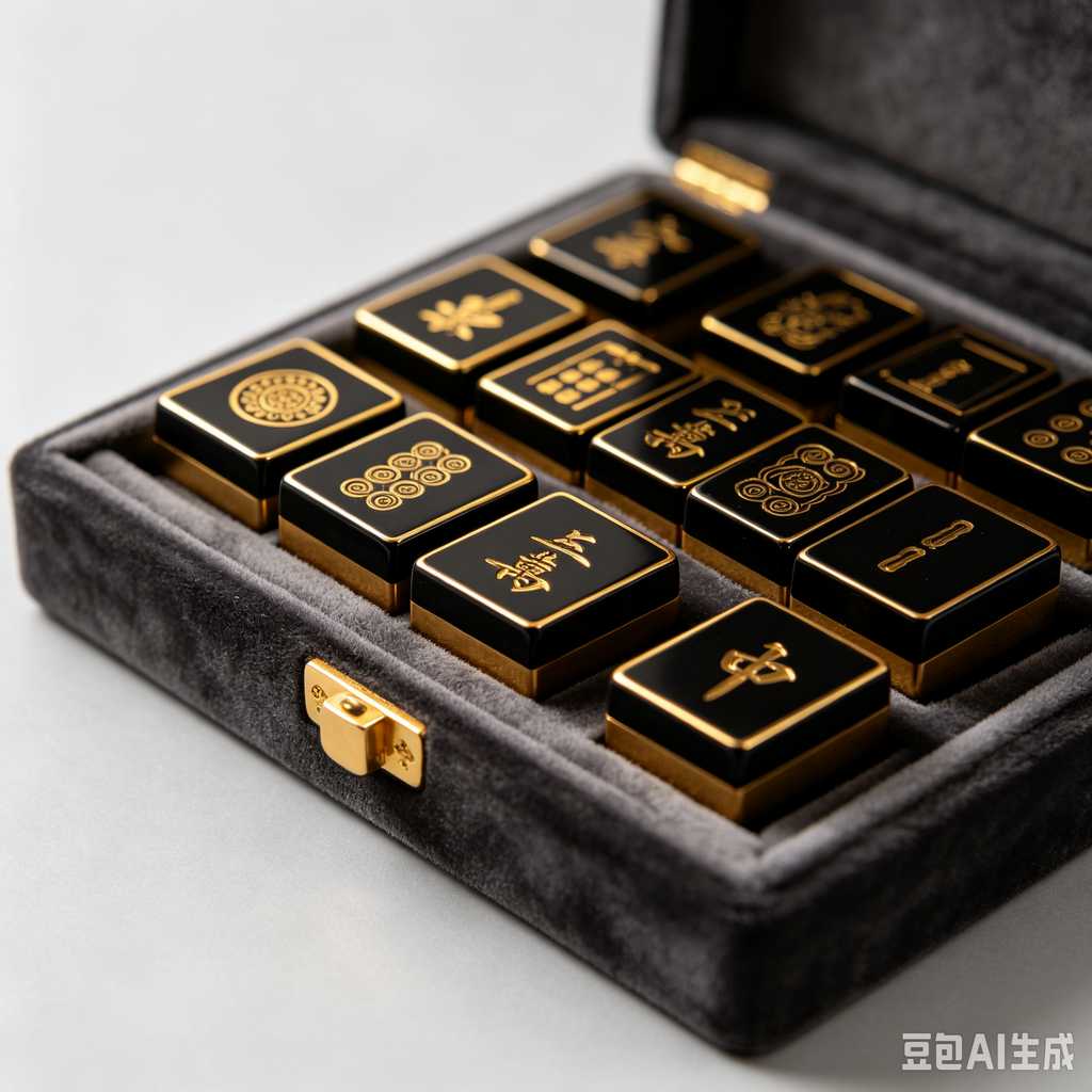 space saving mahjong game set